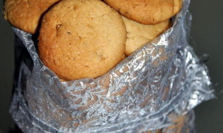 Рецепт орехового песочного печенья