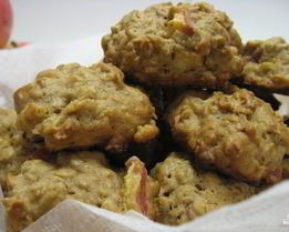 Овсяное печенье с яблоками