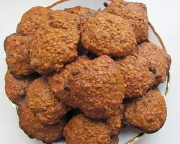 Овсяные печенья на кефире