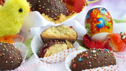 пасхальное песочное печенье