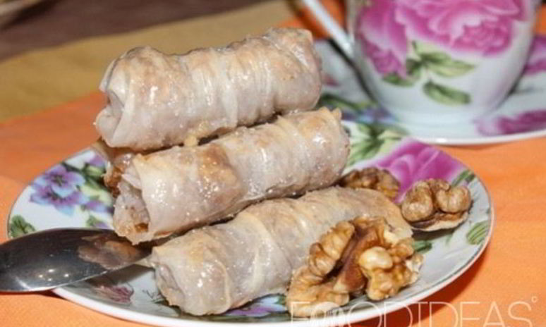 Рецепт печенья из рисовой бумаги