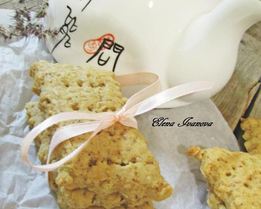 Печенье-крекер с медом и грецкими орехами