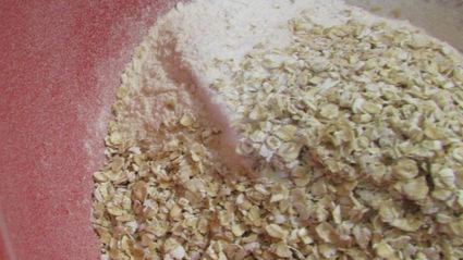 печенье-крекер с медом и грецкими орехами