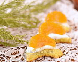 Печенье Мандариновые дольки