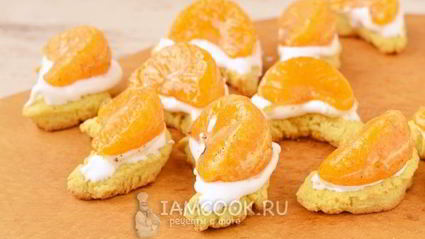печенье мандариновые дольки