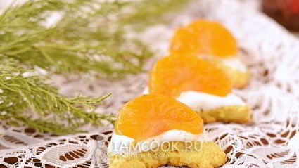 печенье мандариновые дольки