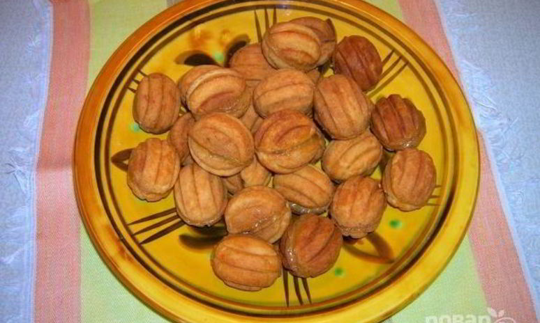 Рецепт печенья орешки с вареной сгущенкой