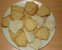 Печенье овсяное с маком