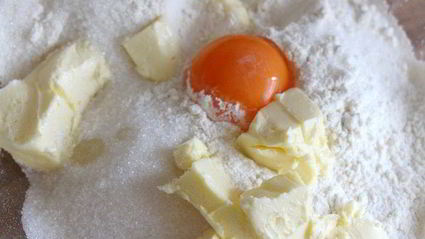 печенье равиоли с ореховой начинкой