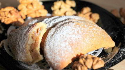 печенье равиоли с ореховой начинкой