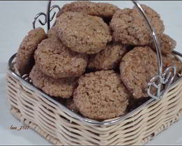 Печенье с гречневой мукой на сметане