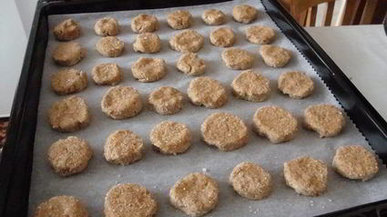 печенье с гречневой мукой на сметане