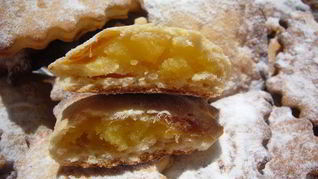 Печенье с миндальным кремом