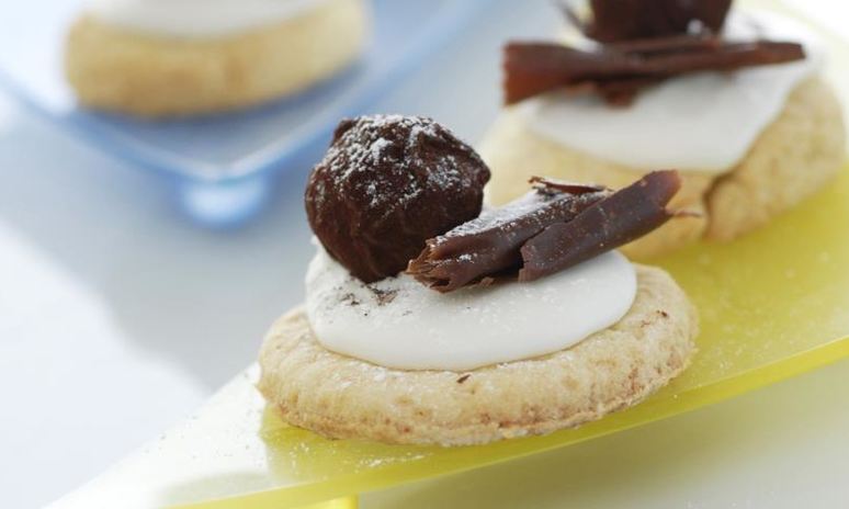 Рецепт печенья с шоколадными шариками