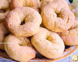 Печенье сахарные колечки