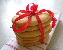 Песочное кукурузное печенье