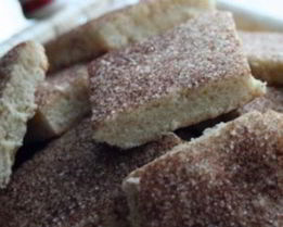 Песочное печенье с корицей