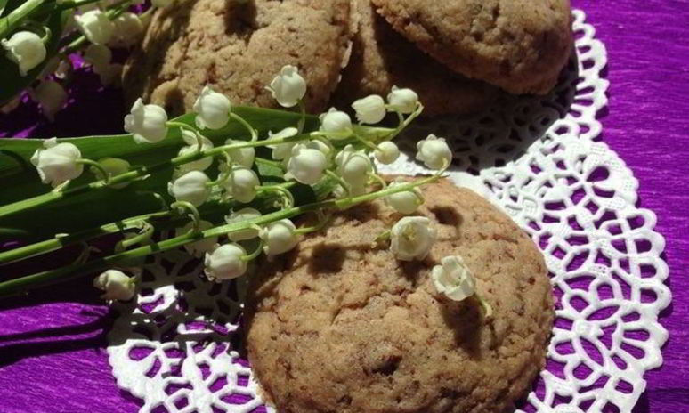 Рецепт песочного печенья с шоколадом на крахмале