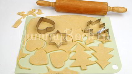 песочное печенье с витражами