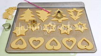 песочное печенье с витражами