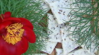 Постное соленое злаковое печенье