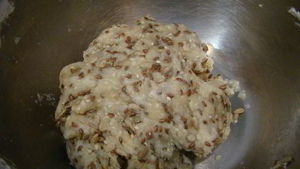 постное соленое злаковое печенье