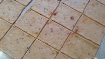 постные томатные крекеры