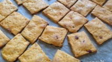 постные томатные крекеры