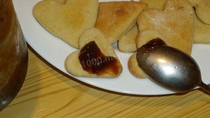 простое и вкусное печенье на кефире