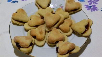 простое и вкусное печенье на кефире