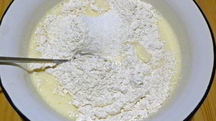 простое и вкусное печенье на кефире