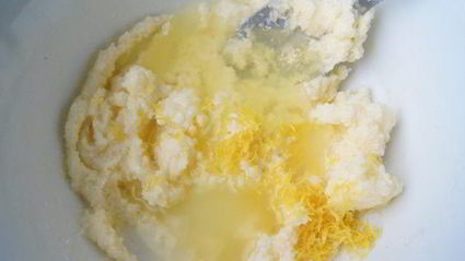 простое лимонное печенье