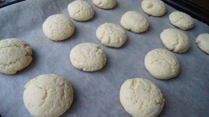 простое лимонное печенье