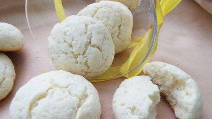 простое лимонное печенье