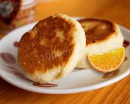 Простой печенье на сметане на сковороде с яичными желтками