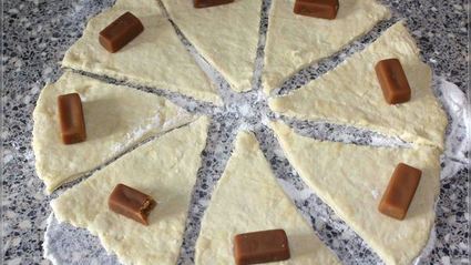 рогалики из творожного теста