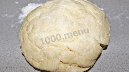 сахарное печенье творожное треугольники