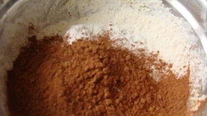 шоколадно клубничное печенье