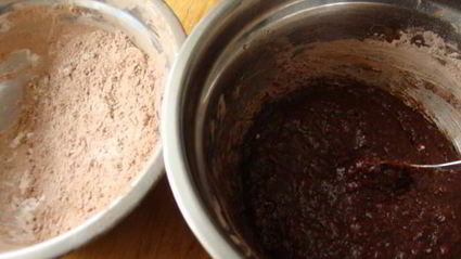 шоколадно клубничное печенье