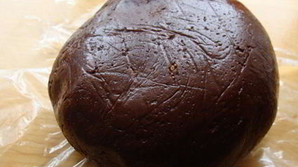 шоколадно клубничное печенье