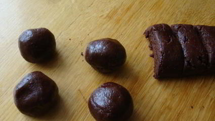 шоколадно клубничное печенье