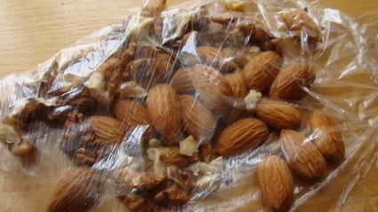 шоколадно клубничное печенье