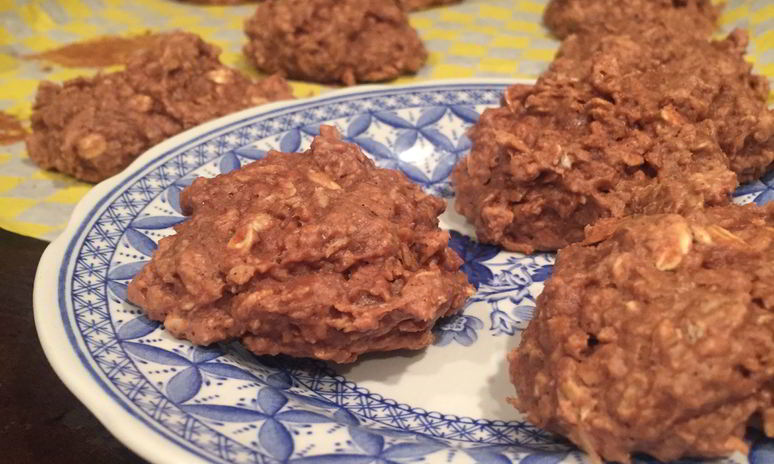 Рецепт шоколадного печенья с геркулесом