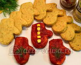 Соленое печенье на майонезе