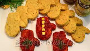 Соленое печенье на майонезе