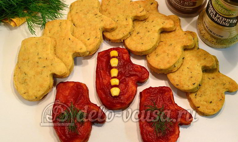 Рецепт соленого печенья на майонезе