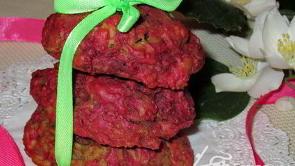 свекольное печенье