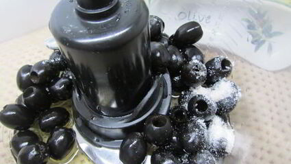 сырное печенье с маслинами и ароматом лимона