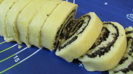 сырное печенье с маслинами и ароматом лимона