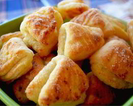 Творожное печенье Гусиные лапки